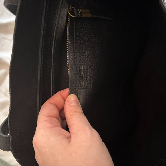 Madewell Medium Transport Tote Leather Black - Picture 5 of 6